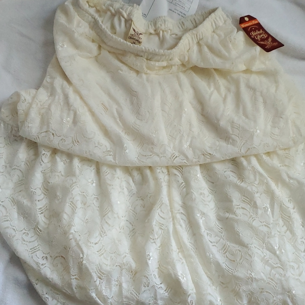 White skirt